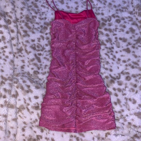 PINK SPARKLY SHEIN DRESS - Picture 4 of 5